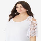 Cold Shoulder Ultrasmooth® Fabric Tunic image number null