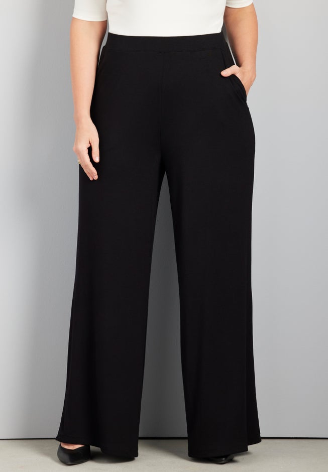 Curvy Collection Wide Leg Pant image number 0