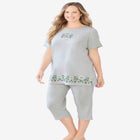 Knit Capri Sleep Set image number 0