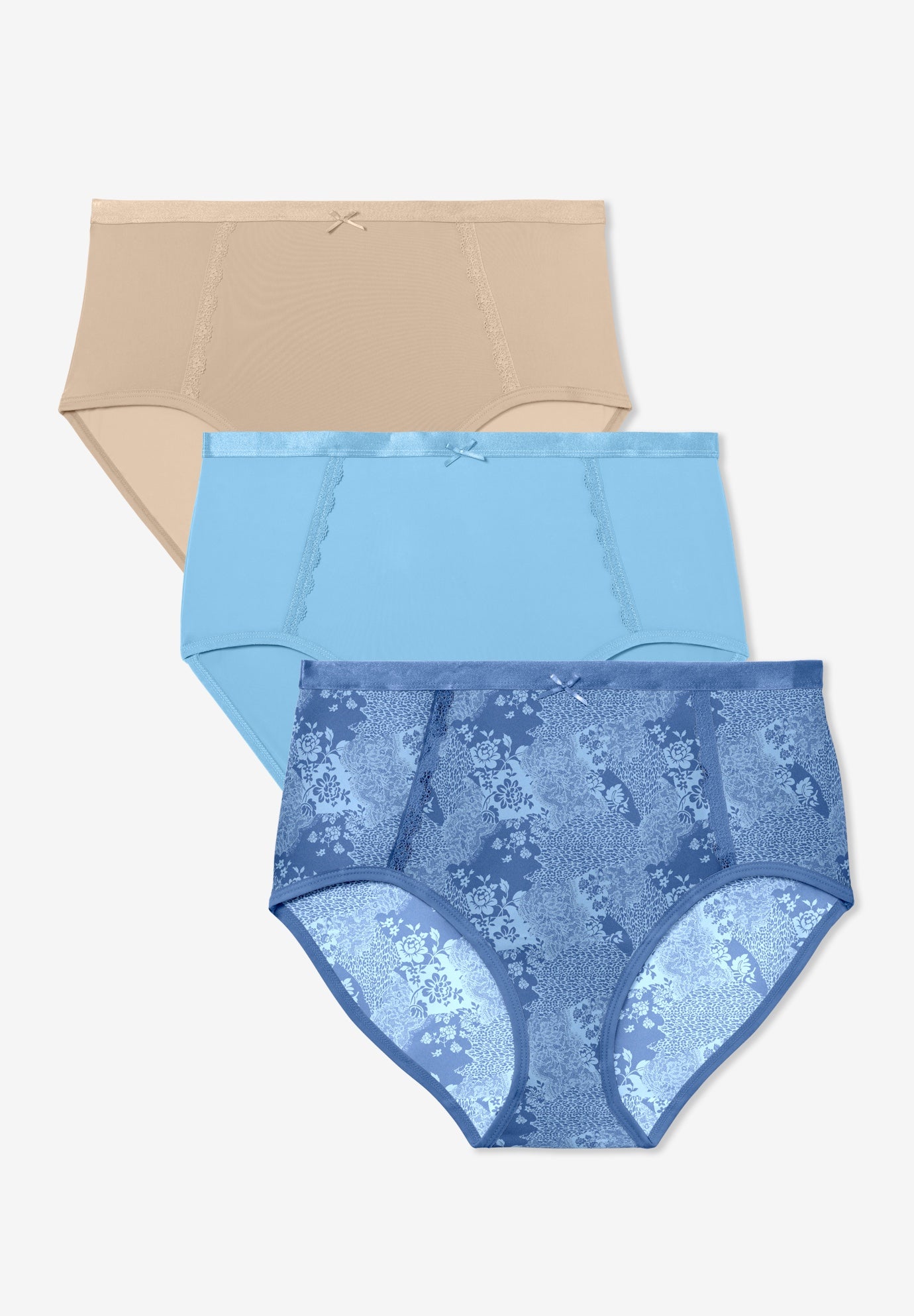 Full Coverage Microfiber Panty 3-Pack image number 0