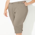 Liz&Me® Chino Tab Capri image number null