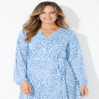 Liz&Me&reg; Peasant Wrap Dress image number null