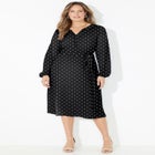 Liz&Me&reg; Peasant Wrap Dress image number null