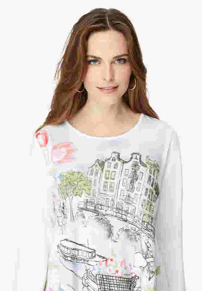 Travel Graphic Long Sleeve Tee image number 3