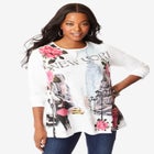 Travel Graphic Long Sleeve Tee image number null