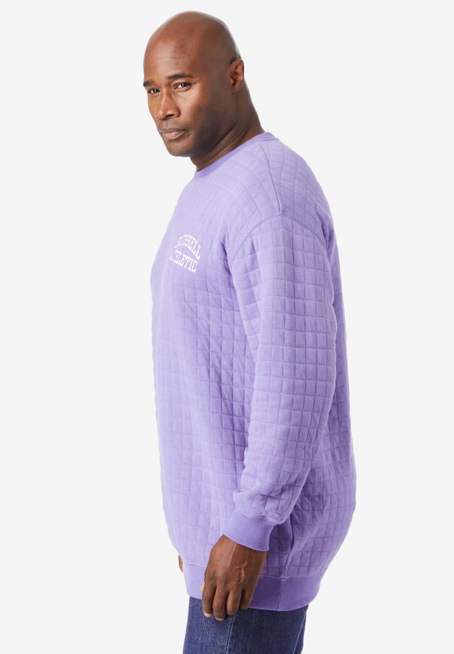 Quilted Crewneck Sweatshirt image number 2