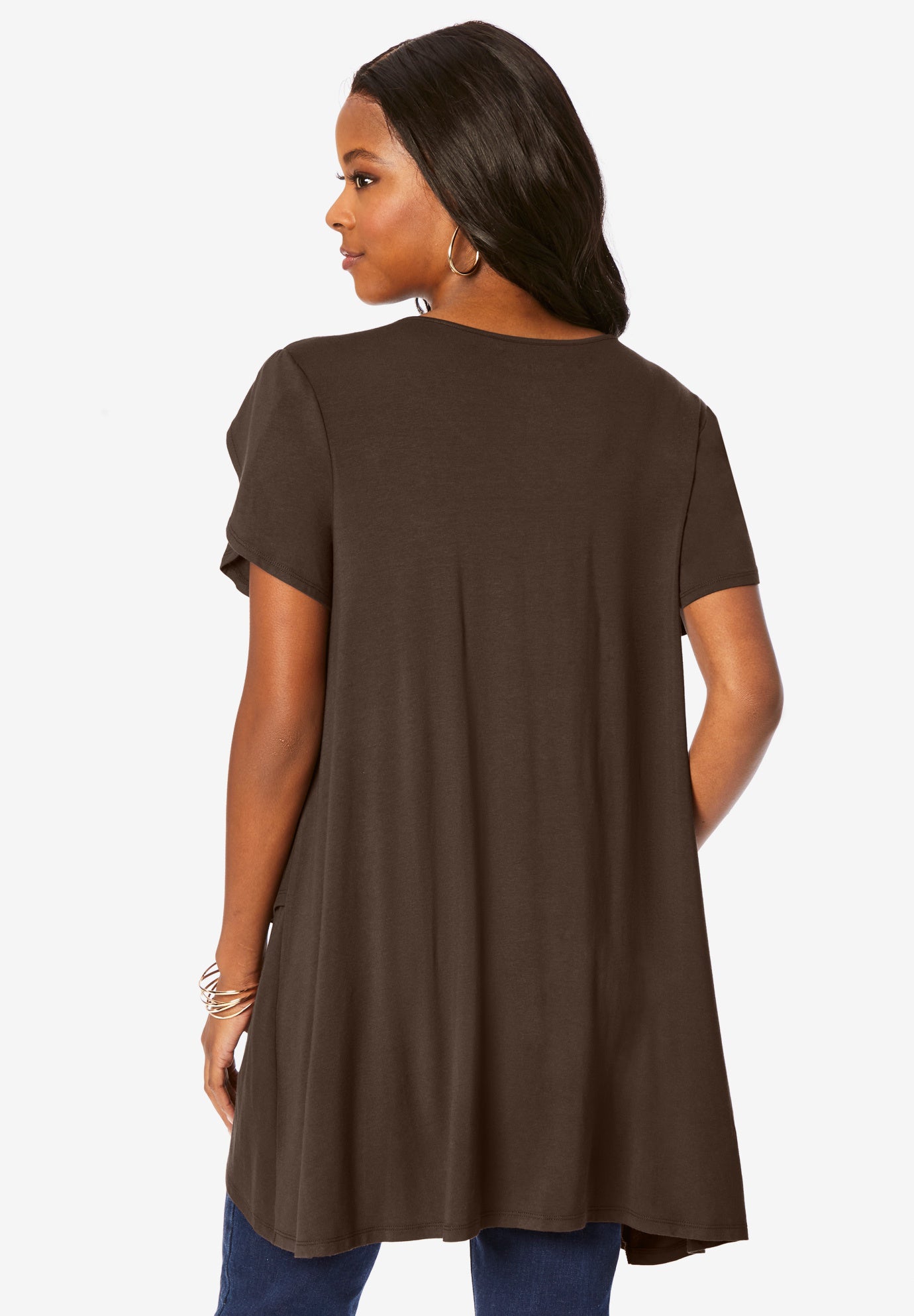 Lace Tulip Hem Tunic image number 1