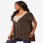 Lace Tulip Hem Tunic image number null