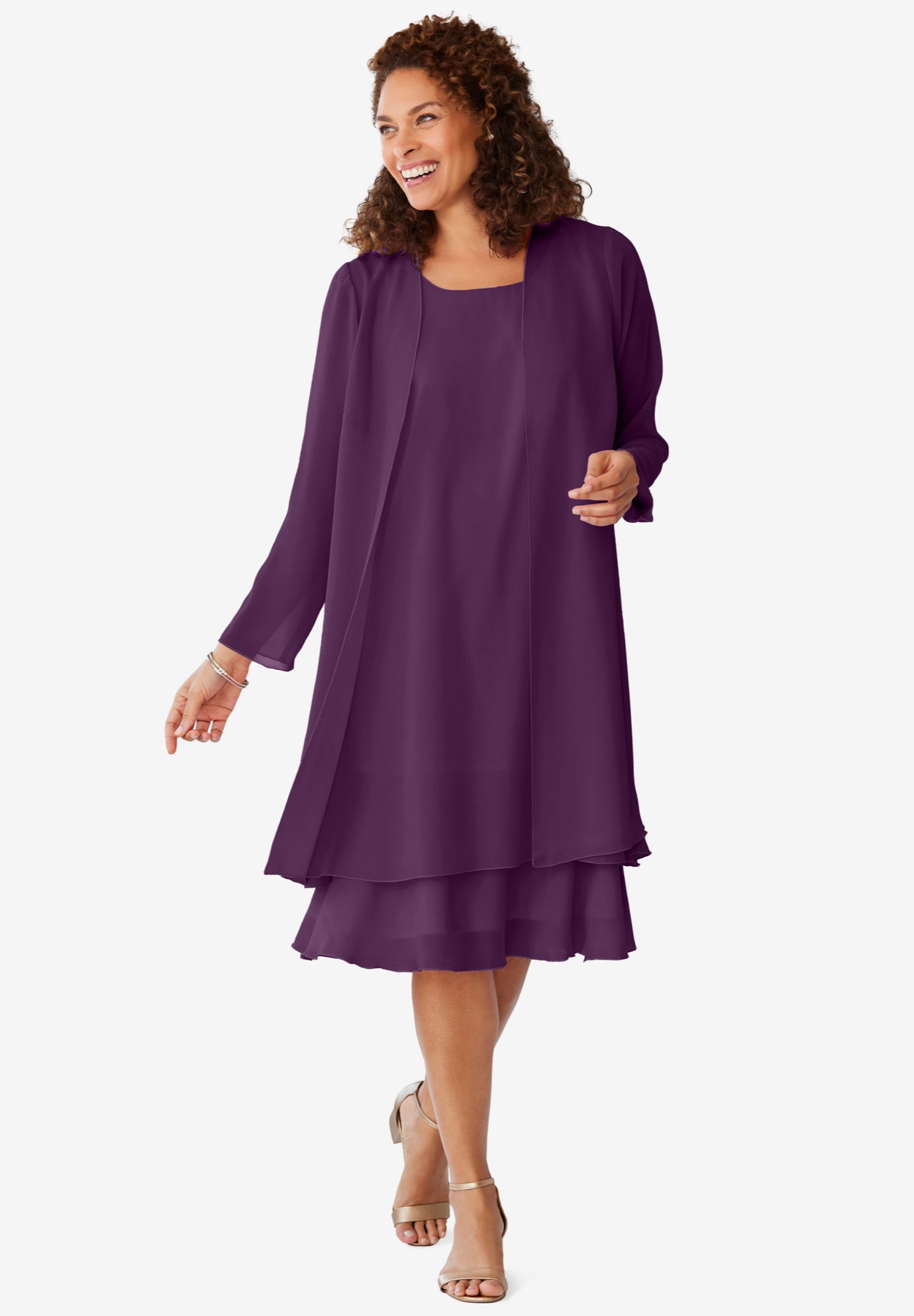 2-Piece Jacket Dress image number 0