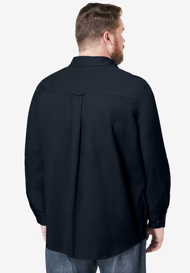 Long Sleeve Denim and Twill Shirt image number 1