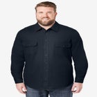 Long Sleeve Denim and Twill Shirt image number null