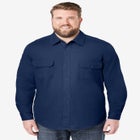 Long Sleeve Denim and Twill Shirt image number null