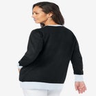 Fine Gauge Button-Front Cardigan image number null