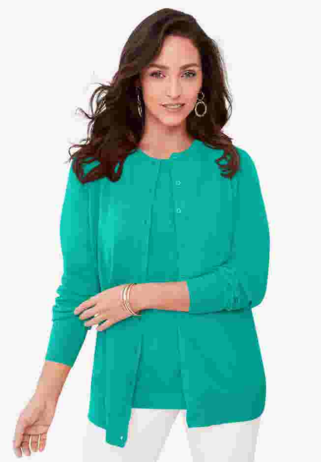 Fine Gauge Cardigan image number 0