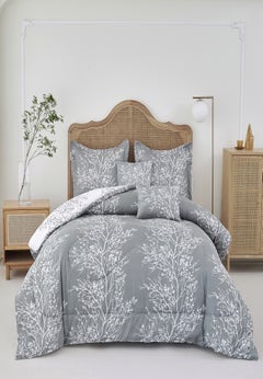 Reversible Foliage Comforter Set