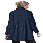 Pleat-Back Denim Jacket image number null