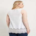 Lace Yoke La Vie Tank image number null