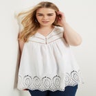 Lace Yoke La Vie Tank image number null