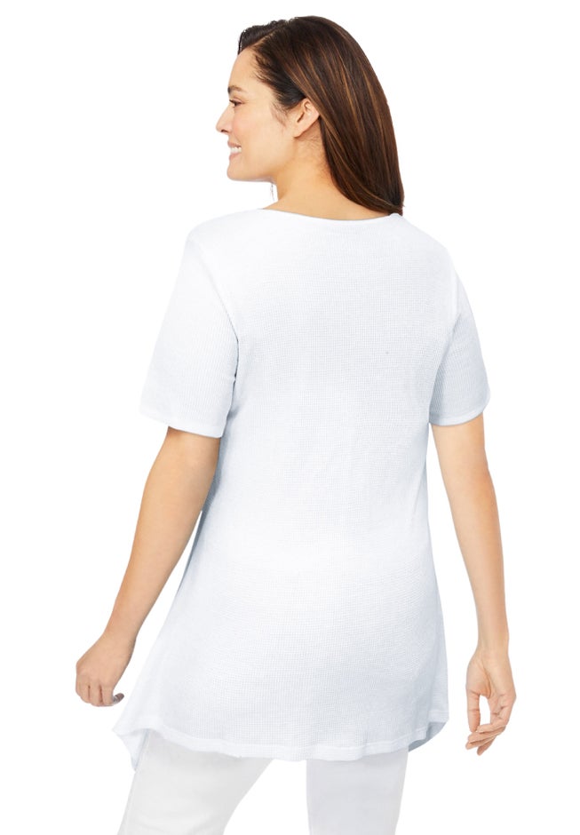 Embroidered Thermal Tunic image number 1
