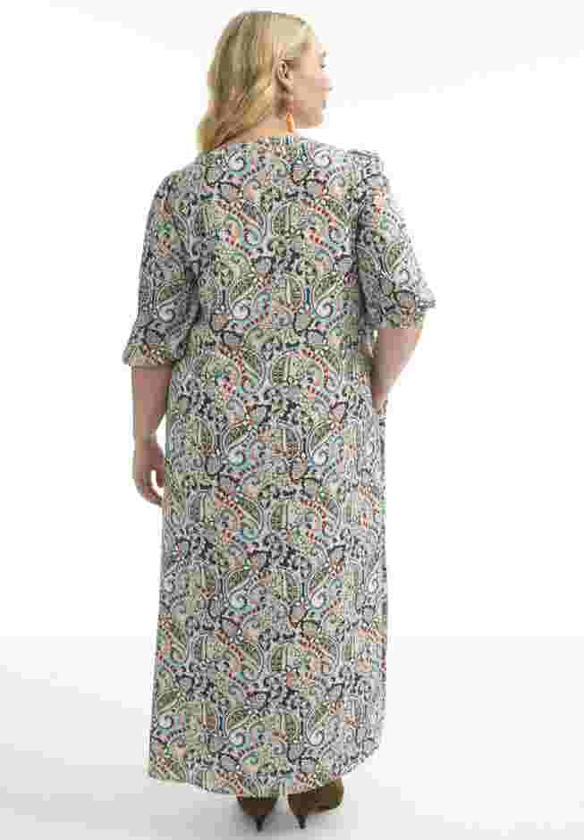 Boho Maxi Dress image number 1