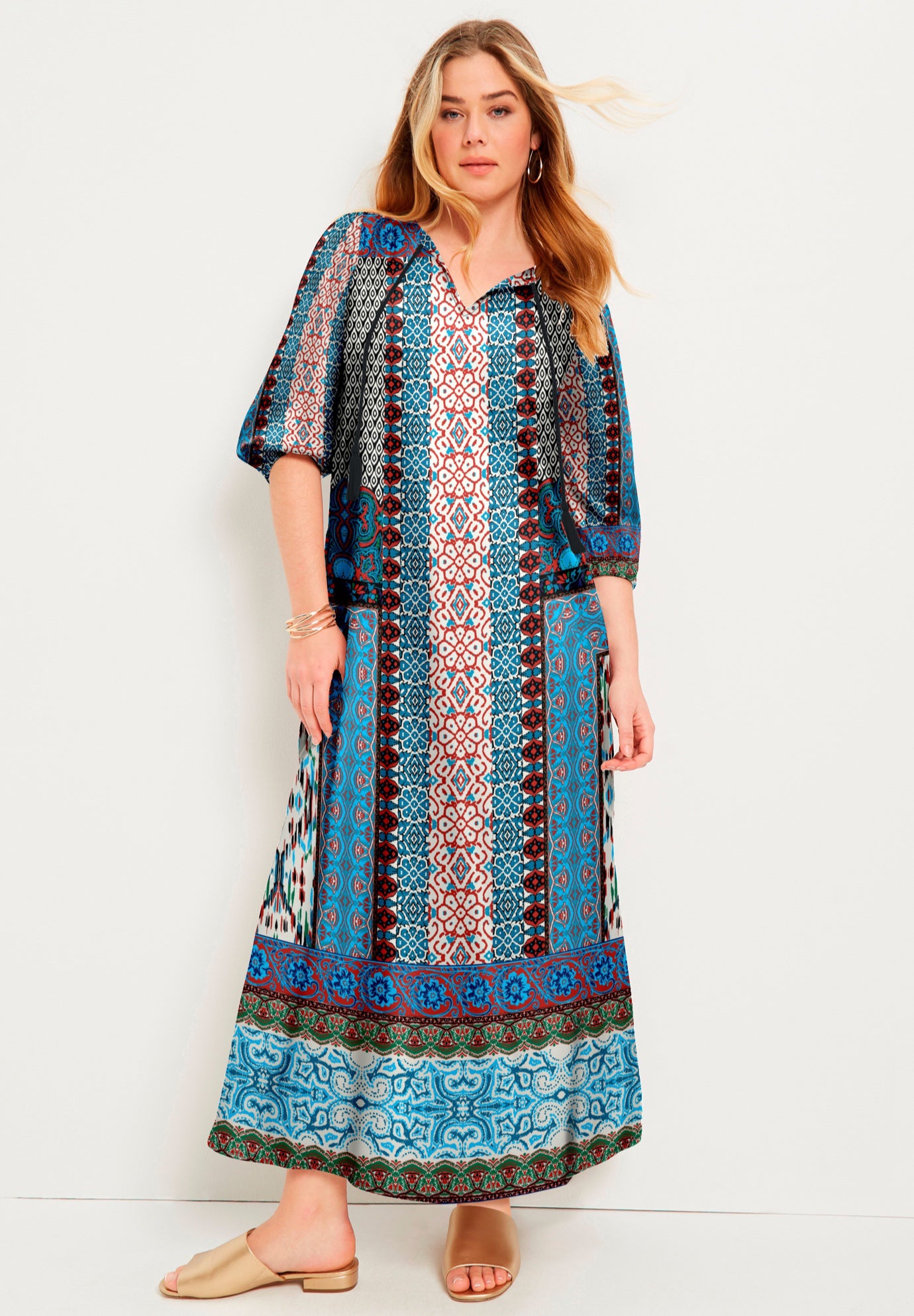 Boho Maxi Dress image number 0