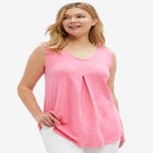 Tank Tunic With Inverted Pleat image number 0
