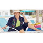 Embroidered Gauze Shirt image number null