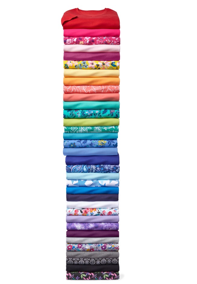 Perfect Short-Sleeve V-Neck Tunic image number 5
