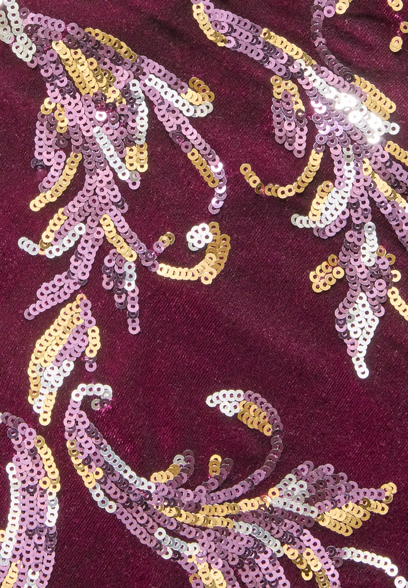 Velour Hanky Hem Tunic image number 2