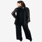 Keyhole Velour Pant Set. image number null