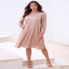 Sequin Swing Dress image number null