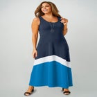 Stretch Knit Tank Maxi Dress image number null