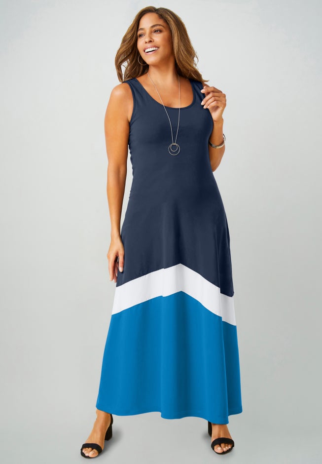 Stretch Knit Tank Maxi Dress Stretch Knit Tank Maxi Dress