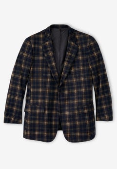 Ponte stretch knit blazer