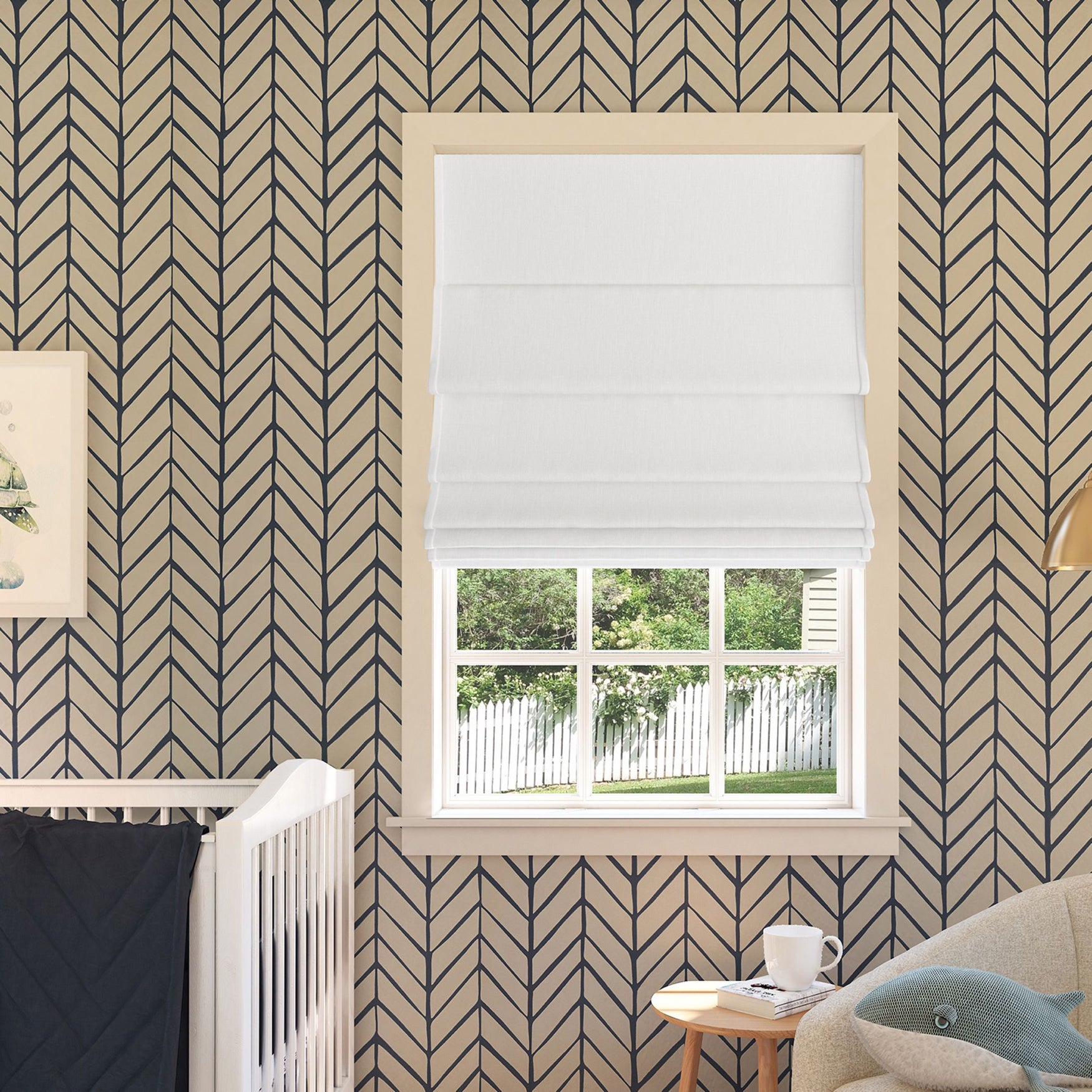 Pryer Cordless Roman Shade image number 0