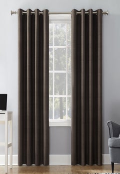 Sun Zero&trade; Cameron Texture Grommet Window Panel