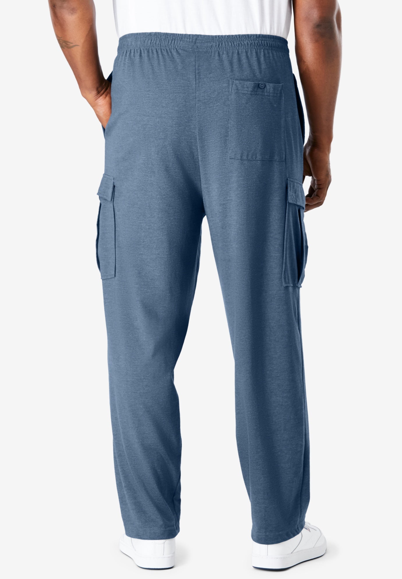 Lightweight Jersey Cargo Sweatpants image number 2