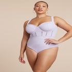 Lace Detail Corset One Piece image number 1
