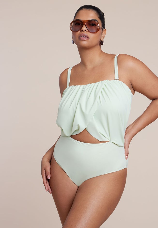 Crossover Strapless One Piece image number 1