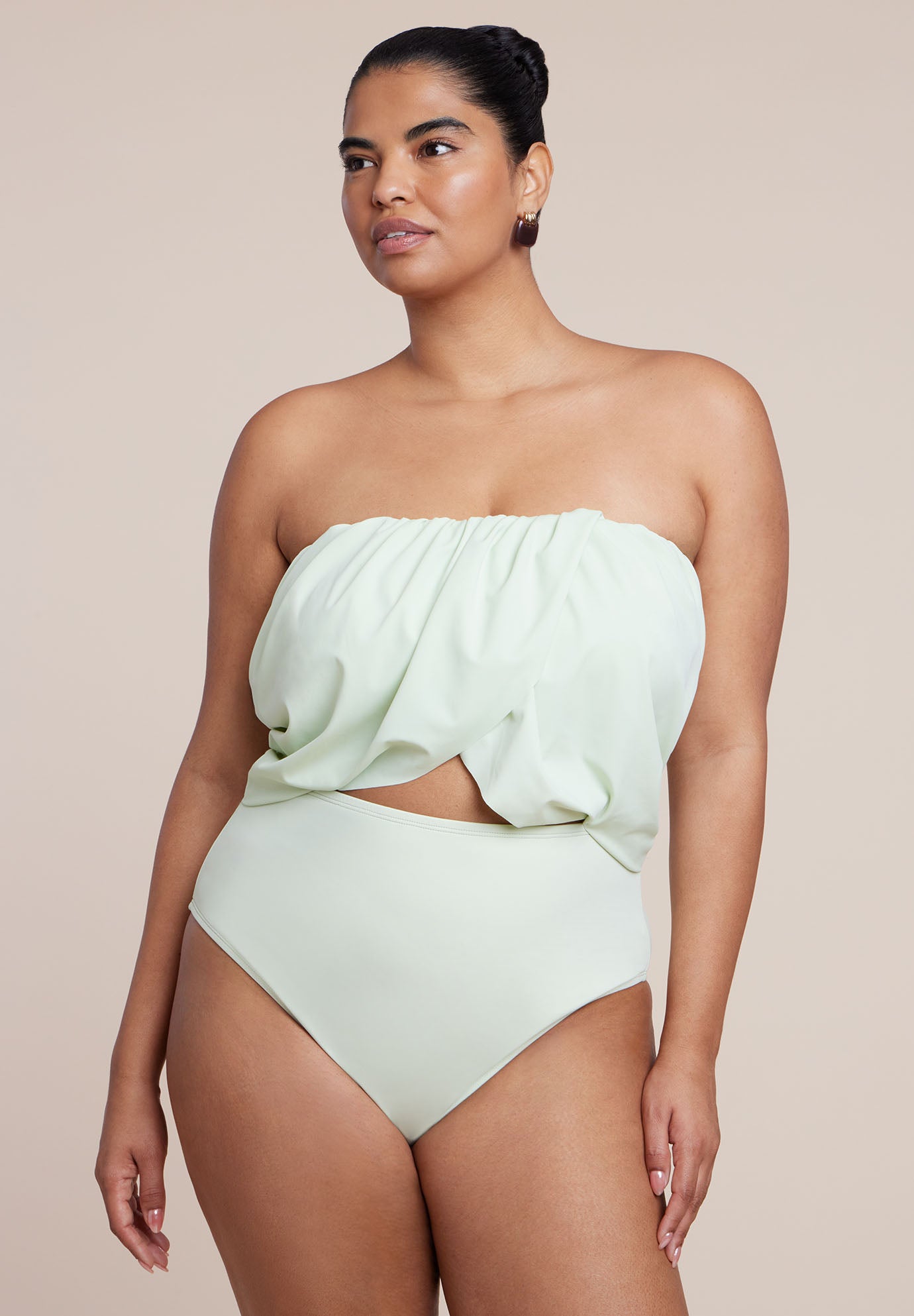 Crossover Strapless One Piece image number 3