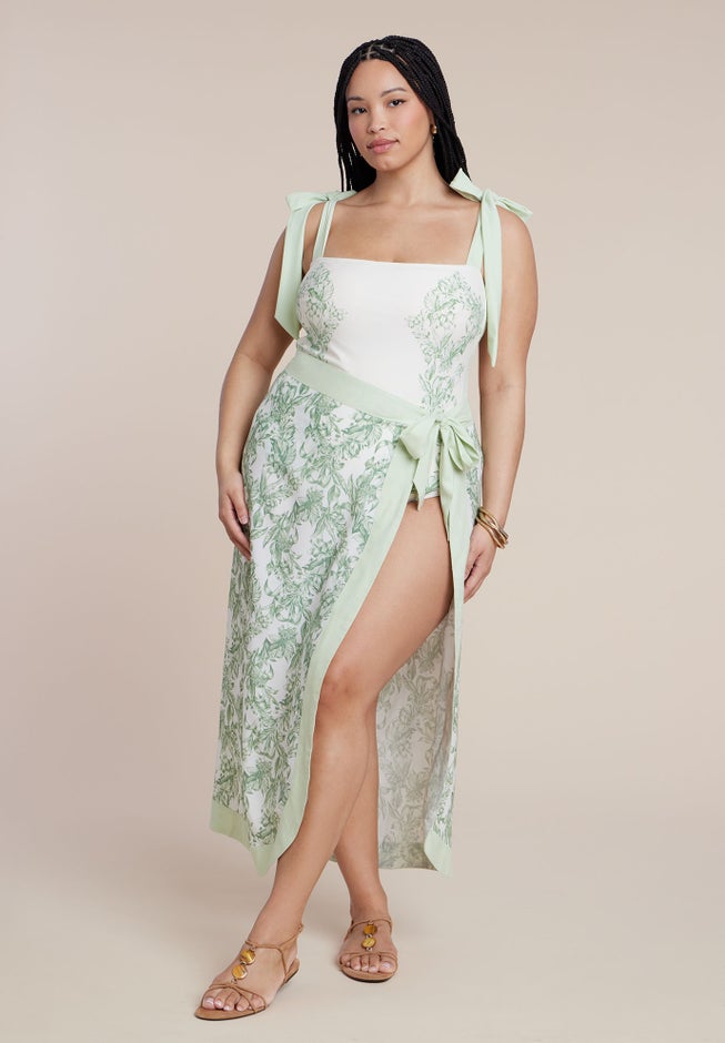 Midi Wrap Skirt image number 3