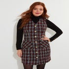 Sleeveless Tweed Dress image number null