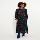 Stretch Knit Jersey Maxi Dress image number null