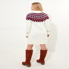 Fairisle Sweater Dress image number null