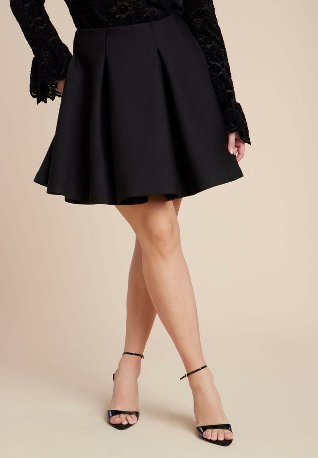 Flouncy Pleated Mini Skirt image number 2