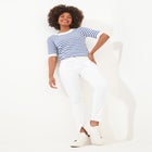Stretch Denim Slim Straight Jeans image number 4