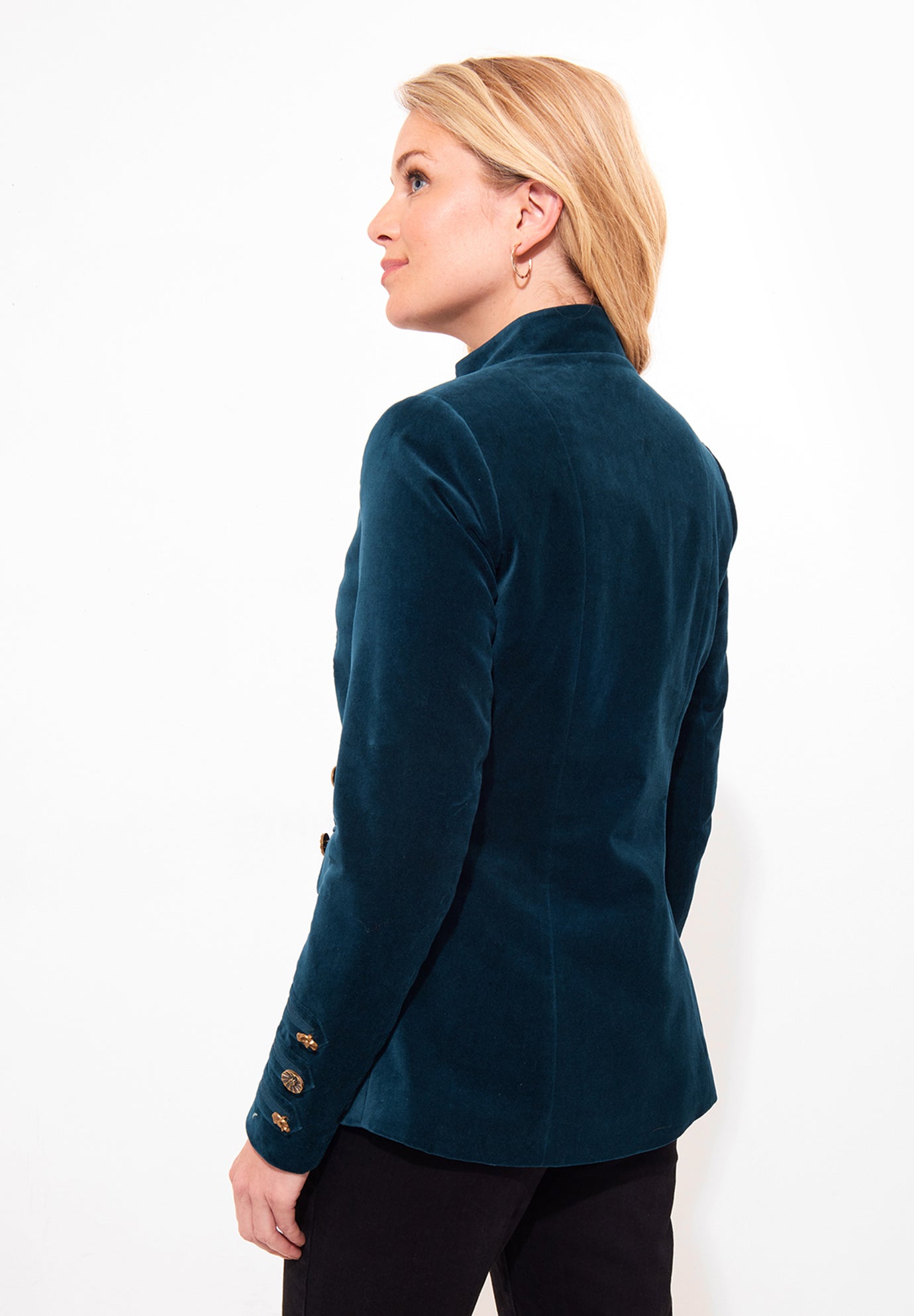 Faux Suede Military Jacket image number 3