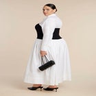 Sweater Twofer Shirt Dress image number 2