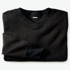 Heavyweight Thermal V-Neck Underwear Shirt image number 0