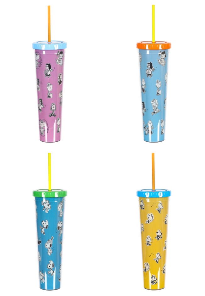 Peanuts&reg; Tumblers 4-Pack image number 2